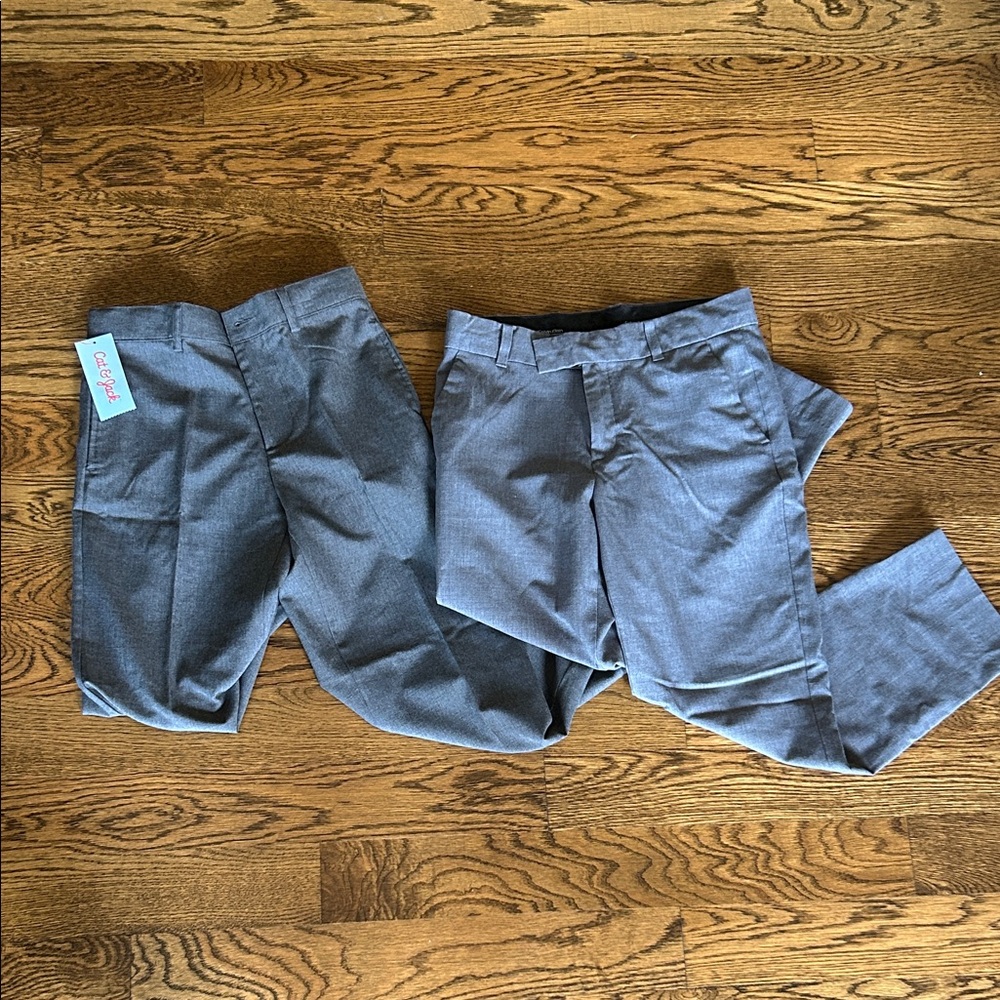 Cat & Jack Kids Gray Formal Pants